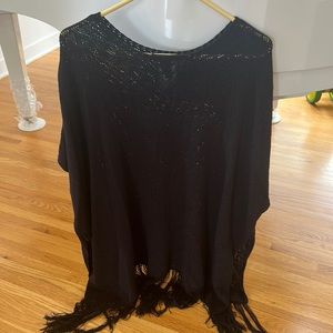 sweater poncho